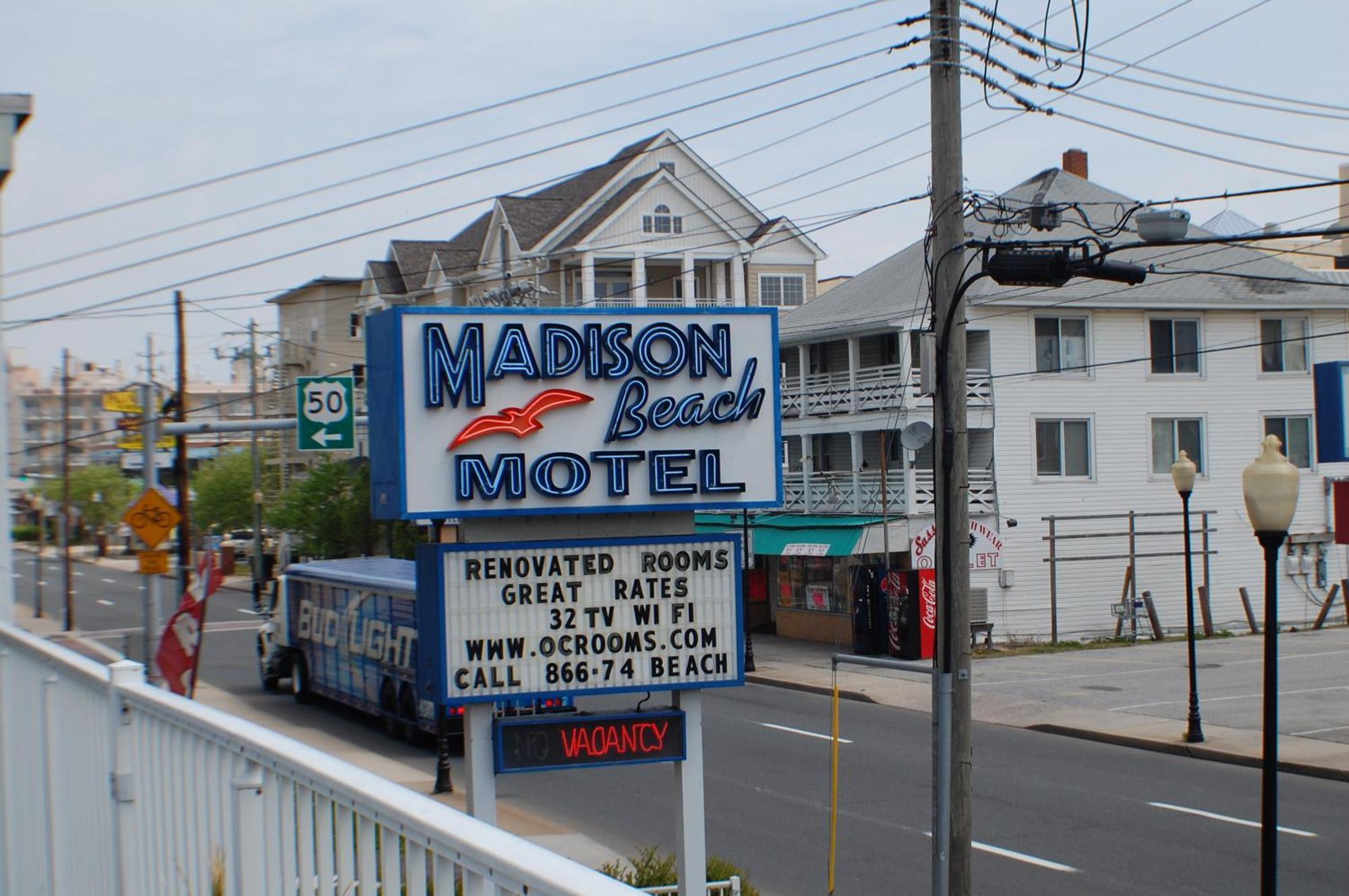 Madison Beach Motel Оушен-Сіті Екстер'єр фото